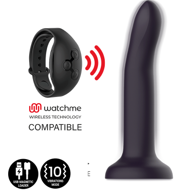 MYTHOLOGY DUMAN MYSTIC DILDO L - VIBRADOR WATCHME TECNOLOGIA SEM FIO COMPATÍVEL - D-231916 - Dona Pimenta