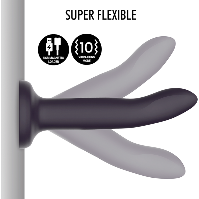 MYTHOLOGY DUMAN MYSTIC DILDO L - VIBRADOR WATCHME TECNOLOGIA SEM FIO COMPATÍVEL - D-231916 - Dona Pimenta