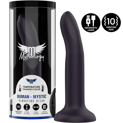 MYTHOLOGY DUMAN MYSTIC DILDO M - VIBRADOR WATCHME TECNOLOGIA SEM FIO COMPATÍVEL - D-231918 - Dona Pimenta