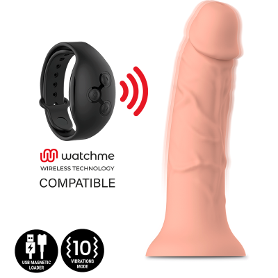 MYTHOLOGY ASHER ORIGINAL DILDO M - VIBRADOR WATCHME TECNOLOGIA SEM FIO COMPATÍVEL - D-231922 - Dona Pimenta