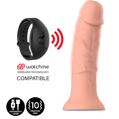 MYTHOLOGY ASHER ORIGINAL DILDO S - VIBRADOR WATCHME TECNOLOGIA SEM FIO COMPATÍVEL - D-231924 - Dona Pimenta