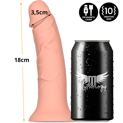 MYTHOLOGY ASHER ORIGINAL DILDO S - VIBRADOR WATCHME TECNOLOGIA SEM FIO COMPATÍVEL - D-231924 - Dona Pimenta