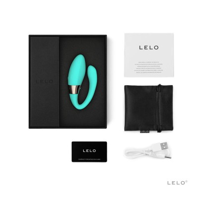 LELO TIANI HARMONY MASAJEADOR PAREJAS AQUA - D-232087 - Dona Pimenta