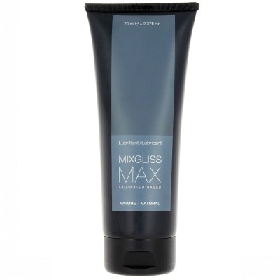 MIXGLISS MAX LUBRIFICANTE ANAL À BASE DE ÁGUA 70ML - D-210244 - Dona Pimenta