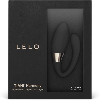 LELO TIANI HARMONY MASAJEADOR PAREJAS NEGRO - D-232088 - Dona Pimenta