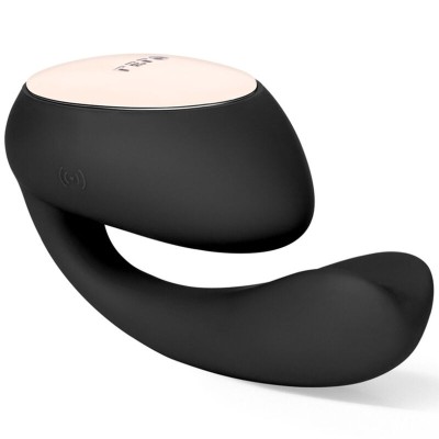 LELO IDA WAVE MASSAGEIRO PARA CASAIS PRETO - D-232089 - Dona Pimenta