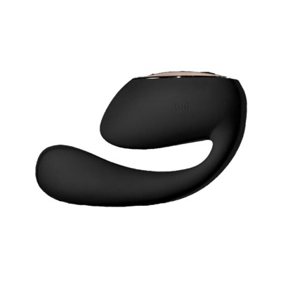 LELO IDA WAVE MASSAGEIRO PARA CASAIS PRETO - D-232089 - Dona Pimenta