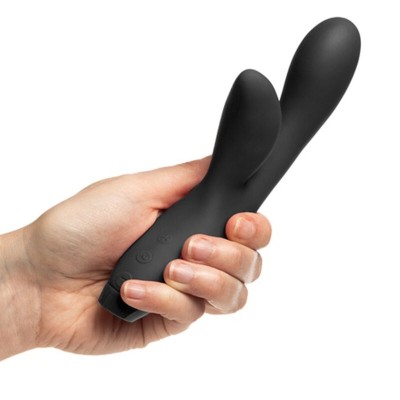 VIBRADOR DE COELHO FLEX JE JOUE HERA - PRETO - D-232093 - Dona Pimenta