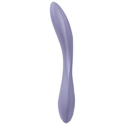 SATISFYER G-SPOT FLEX 2 MULTI VIBRADOR - ROXO - D-232137 - Dona Pimenta