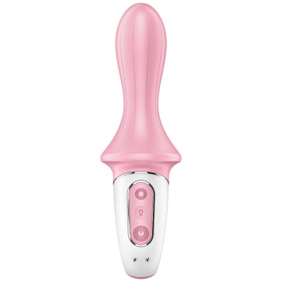 SATISFYER AIR PUMP BOOTY 5+ VIBRADOR ANAL INFLÁVEL - ROSA - D-232169 - Dona Pimenta