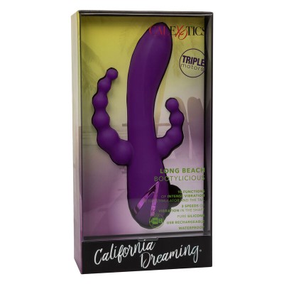 CALEX LONG BEACH BOOTYLICIOUS ROXO - D-232201 - Dona Pimenta