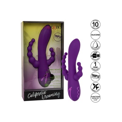 CALEX LONG BEACH BOOTYLICIOUS ROXO - D-232201 - Dona Pimenta