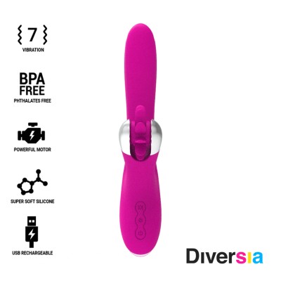 DIVERSIA - COELHO VIBRANDO 24 CM - D-232424 - Dona Pimenta