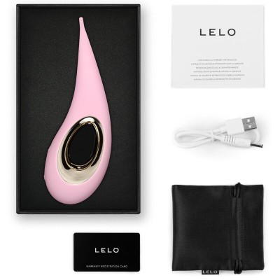 ESTIMULADOR CLITÓRICO LELO DOT - ROSA - D-232430 - Dona Pimenta