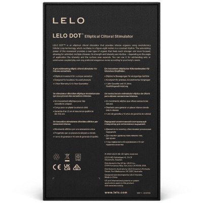 ESTIMULADOR CLITÓRICO LELO DOT - ROSA - D-232430 - Dona Pimenta