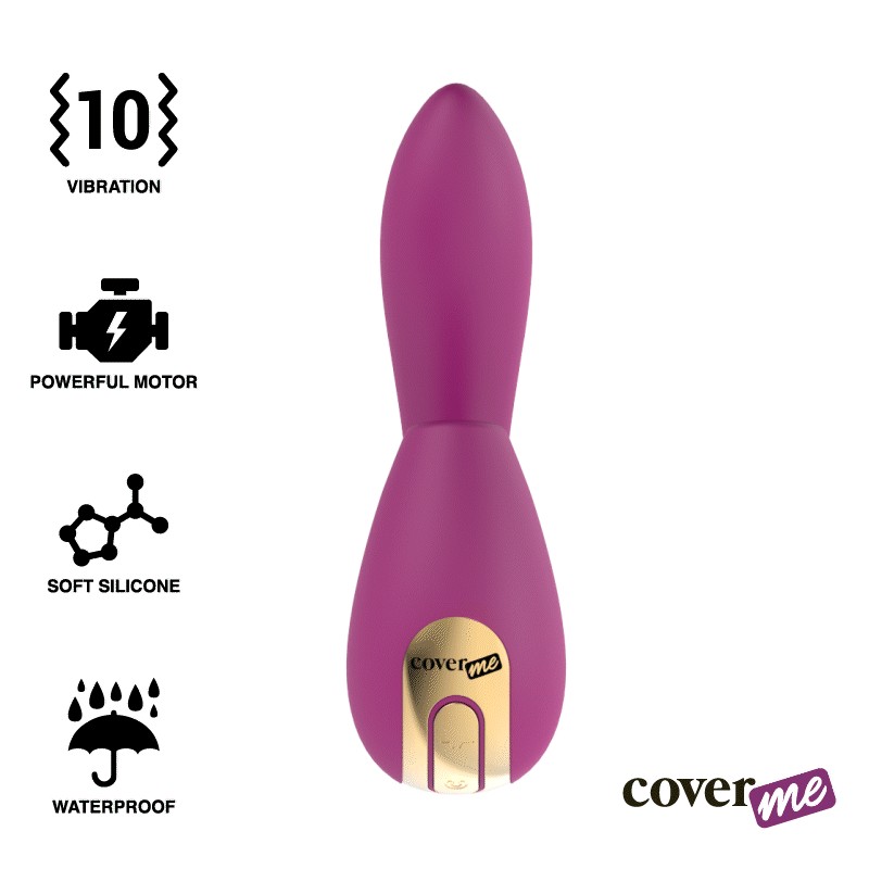 COVERME SUCÇÃO CLITORIANA E PODEROSO VIBRADOR G-SPOT RUSH - D-232447