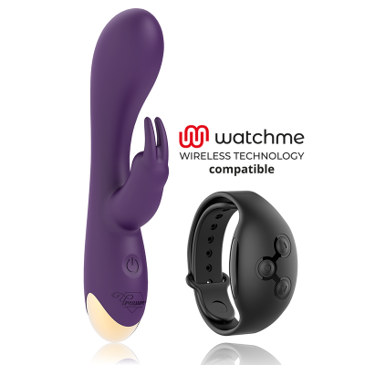 TREASURE LAURENCE RABBIT VIBRATOR WATCHME WIRELESS TECHNOLOGY COMPATÍVEL - D-232457 - Dona Pimenta