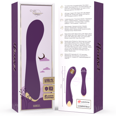 TREASURE HANSEL G-SPOT VIBRATOR WATCHME WIRELESS TECHNOLOGY COMPATÍVEL - D-232458 - Dona Pimenta