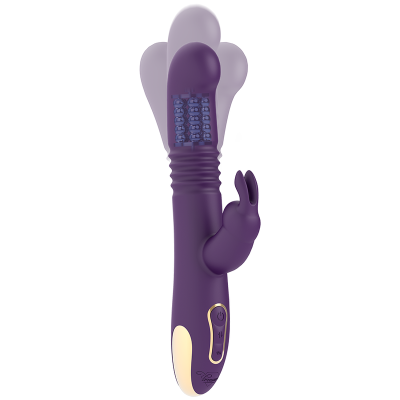 TESOURO BASTIAN COELHO PARA CIMA E PARA BAIXO, ROTADOR E VIBRADOR COMPATÍVEL COM A TECNOLOGIA WATCHME WIRELESS - D-232459 - Dona