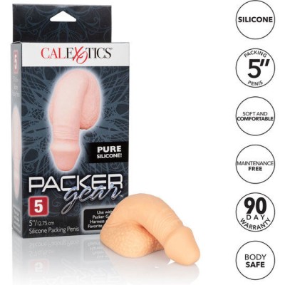 CALEX SILICONE EMBALAGEM PÊNIS 12,75 CM CARNE - D-223928 - Dona Pimenta