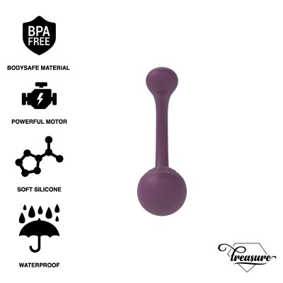 TREASURE MERLIN DUPLO CONTROLE REMOTO VIBRADOR - D-232460 - Dona Pimenta