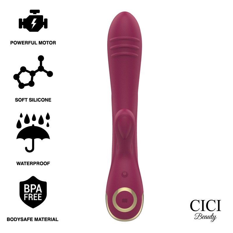 CICI BEAUTY- PREMIUM SILICONE COELHO VIBRADOR - D-232462 - Dona Pimenta