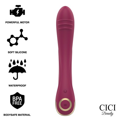 CICI BEAUTY- PREMIUM SILICONE G-SPOT VIBRADOR - D-232463 - Dona Pimenta