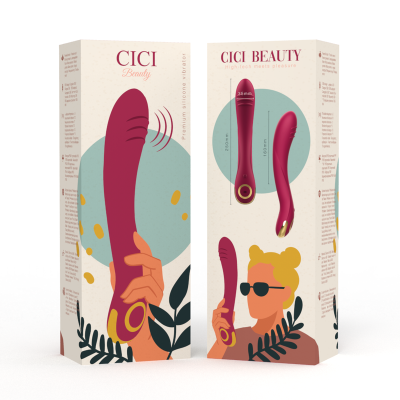 CICI BEAUTY- PREMIUM SILICONE G-SPOT VIBRADOR - D-232463 - Dona Pimenta