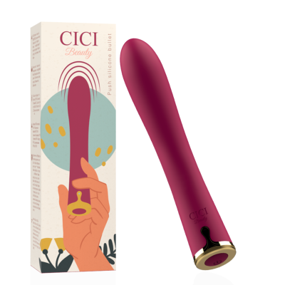 CICI BEAUTY- PREMIUM SILICONE PUSH BULLET - D-232465 - Dona Pimenta