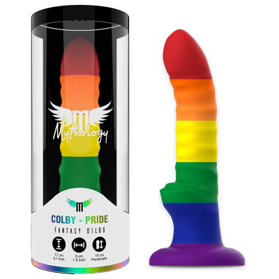 MYTHOLOGY COLBY PRIDE DILDO M - D-232473 - Dona Pimenta