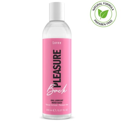 LUBRIFICANTE ANAL LOVEE BACK PLEASURE 150 ML - D-230903 - Dona Pimenta