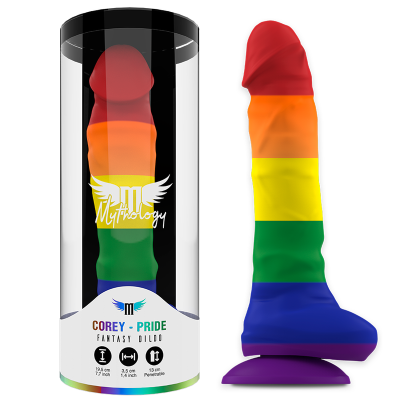 MYTHOLOGY COREY PRIDE DILDO L - D-232483 - Dona Pimenta