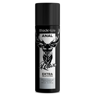 BLACK HOLE - GEL BASE DE SILICONE DILATAÇÃO ANAL 100 ML - D-234892 - Dona Pimenta