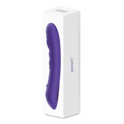 VIBRADOR KIIROO PEARL 3 G-SPOT - ROXO - D-232652 - Dona Pimenta