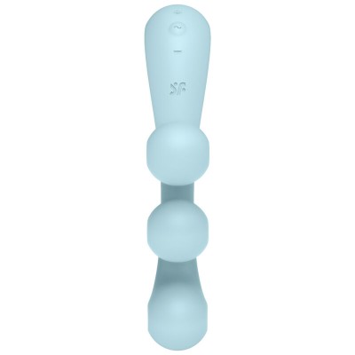 SATISFYER TRI BALL 2 MULTI VIBRADOR - AZUL - D-232823 - Dona Pimenta