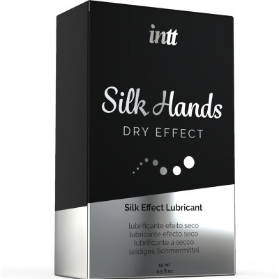 INTT - SILK MÃOS LUBRIFICANTE CONCENTRADO FÓRMULA DE SILICONE 15ML - D-234927 - Dona Pimenta