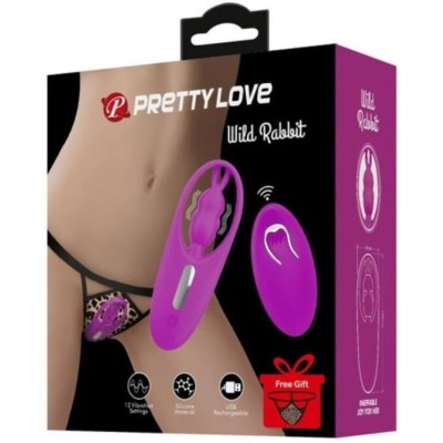 CONTROLE REMOTO PRETTY LOVE WILD COELHO - ROXO - D-233012 - Dona Pimenta