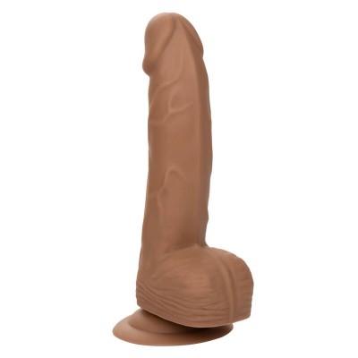 CALIFÓRNIA EXOTICS SILICONE 15,24 CM MARROM - D-233054 - Dona Pimenta