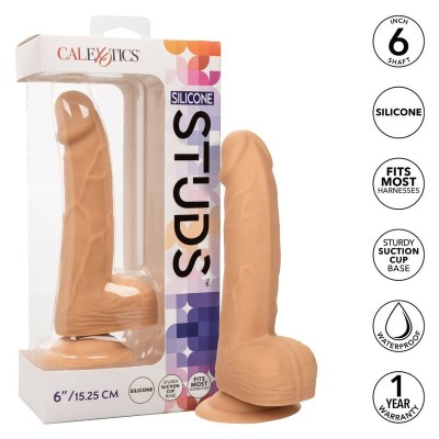 CALIFÓRNIA EXOTICS SILICONE STUDS 15,24 CM SKIN - D-233055 - Dona Pimenta