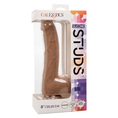 CALIFÓRNIA EXOTICS SILICONE STUDS 20,32 CM MARROM - D-233056 - Dona Pimenta