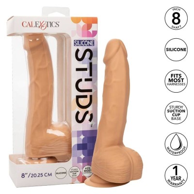 CALIFÓRNIA EXOTICS SILICONE STUDS 20,32 CM SKIN - D-233057 - Dona Pimenta