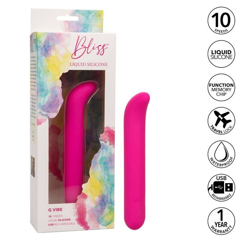 CALIFÓRNIA EXOTICS BLISS G VIBE ROSA - D-233076 - Dona Pimenta