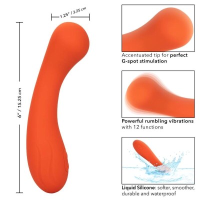 CALIFORNIA EXOTICS STELLA G-WAND LARANJA - D-233082 - Dona Pimenta