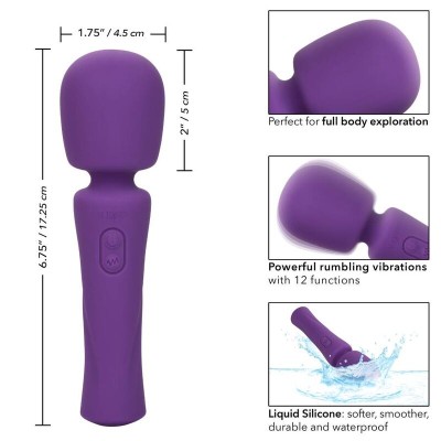 CALIFÓRNIA EXOTICS STELLA MASSAGER VIOLET - D-233083 - Dona Pimenta