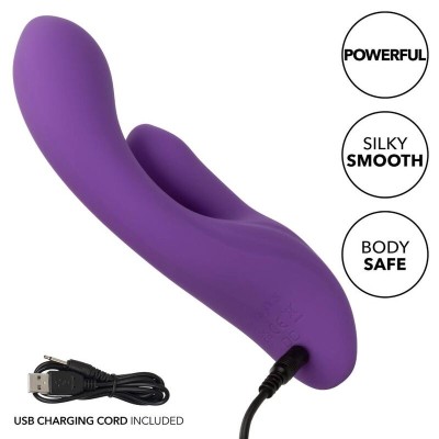 CALIFÓRNIA EXOTICS STELLA DUAL PRAZER VIOLETA - D-233085 - Dona Pimenta