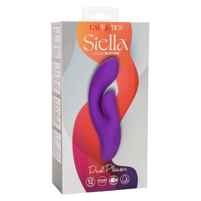 CALIFÓRNIA EXOTICS STELLA DUAL PRAZER VIOLETA - D-233085 - Dona Pimenta