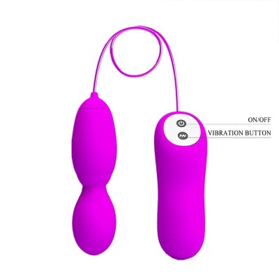 PRETTY LOVE - VEGA ROTATION AND VIBRATION MASSAGER WITH 12 FUNCTIONS FUCHSIA - D-233392 - Dona Pimenta