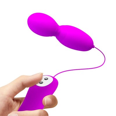 PRETTY LOVE - VEGA ROTATION AND VIBRATION MASSAGER WITH 12 FUNCTIONS FUCHSIA - D-233392 - Dona Pimenta