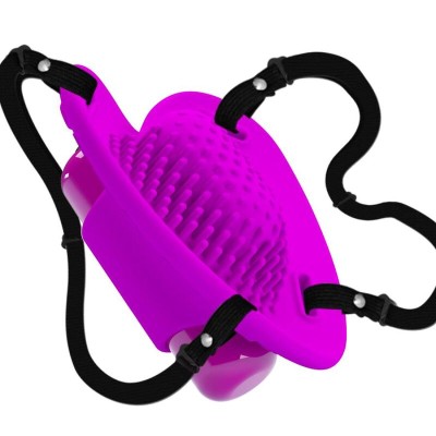 BONITO AMOR - MASSAGER CLITÓRICO HEARTBEAT 10 MODOS DE VIBRAÇÃO ROXO - D-233393 - Dona Pimenta