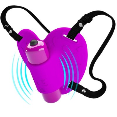 BONITO AMOR - MASSAGER CLITÓRICO HEARTBEAT 10 MODOS DE VIBRAÇÃO ROXO - D-233393 - Dona Pimenta